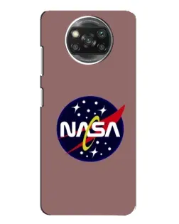 Чохол для Xiaomi POCO X3 з картинкою «NASA — ретро космос»