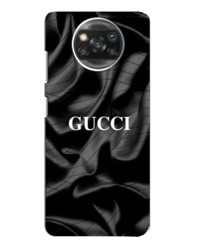 Чехол для Xiaomi POCO X3 с картинкой «Gucci — шелковые волны»