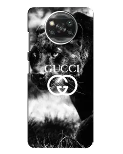 Чехол для Xiaomi POCO X3 с картинкой «Gucci — дикая природа»