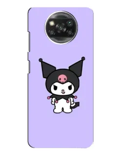 Чохол для Xiaomi POCO X3 з картинкою «Kuromi — ніжний фіолетовий»