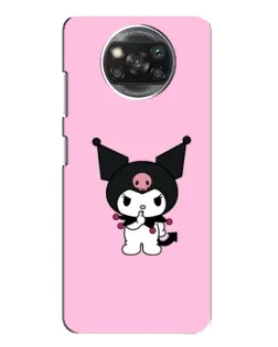 Чохол для Xiaomi POCO X3 з картинкою «Kuromi — рожева ніжність»