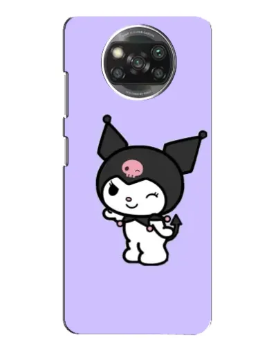Чохол для Xiaomi POCO X3 з картинкою «Класична Kuromi»