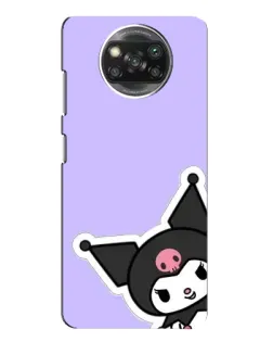 Чохол для Xiaomi POCO X3 з картинкою «Кумедна Kuromi»