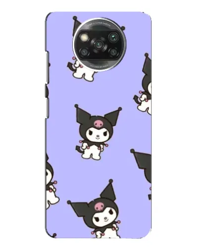 Чохол для Xiaomi POCO X3 з картинкою «Паттерн з Kuromi»