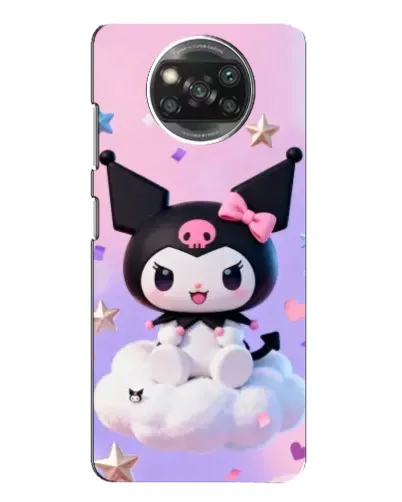 Чохол для Xiaomi POCO X3 з картинкою «Куромі на хмаринці»