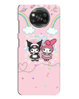 Чохол для Xiaomi POCO X3 з картинкою «My Melody та Kuromi»