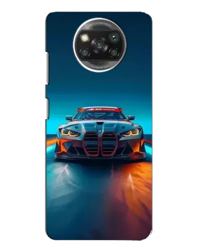 Чехол для Xiaomi POCO X3 с картинкой «BMW — огни неона» Чехол для Xiaomi POCO X3 с картинкой «BMW — огни неона»