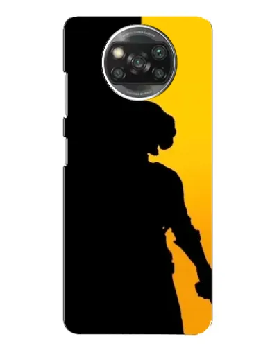 Чехол для Xiaomi POCO X3 с картинкой «Тень воина PUBG»