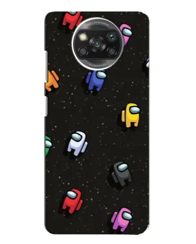 Чехол для Xiaomi POCO X3 с картинкой «Космический паттерн Among Us» Чехол для Xiaomi POCO X3 с картинкой «Космический паттерн Among Us»
