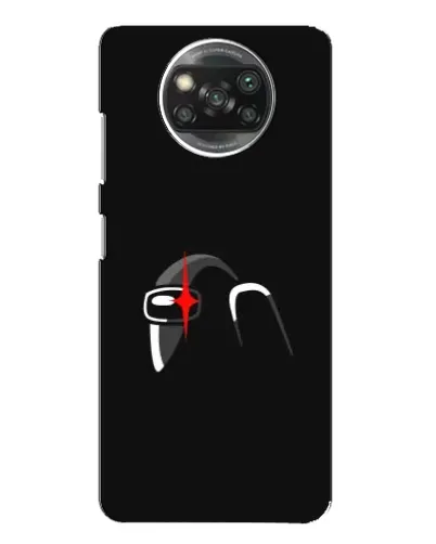Чехол для Xiaomi POCO X3 с картинкой «Among Us шлем» Чехол для Xiaomi POCO X3 с картинкой «Among Us шлем»
