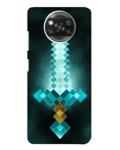 Чохол для Xiaomi POCO X3 з картинкою «Алмазний меч неон» Чохол для Xiaomi POCO X3 з картинкою «Алмазний меч неон»