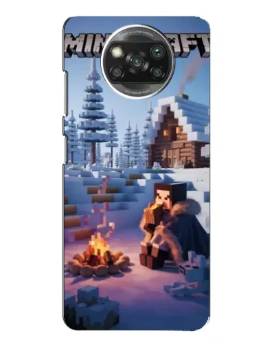 Чохол для Xiaomi POCO X3 з картинкою «Зимовий Minecraft» Чохол для Xiaomi POCO X3 з картинкою «Зимовий Minecraft»