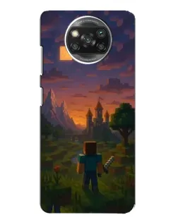 Чохол для Xiaomi POCO X3 з картинкою «Стів біля вежі»