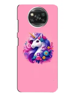 Чехол для Xiaomi POCO X3 с картинкой «Сказочный единорог»