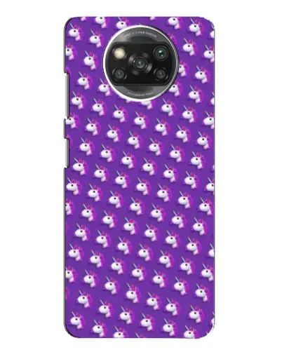 Чехол для Xiaomi POCO X3 с картинкой «Единороги на фиолетовом» Чехол для Xiaomi POCO X3 с картинкой «Единороги на фиолетовом»
