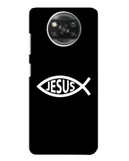 Чохол для Xiaomi POCO X3 з картинкою «Класичний Jesus»