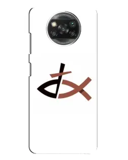 Чохол для Xiaomi POCO X3 з картинкою «Риба та хрест»