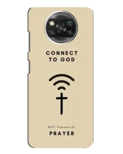 Чехол для Xiaomi POCO X3 с картинкой «Молитва Connect»