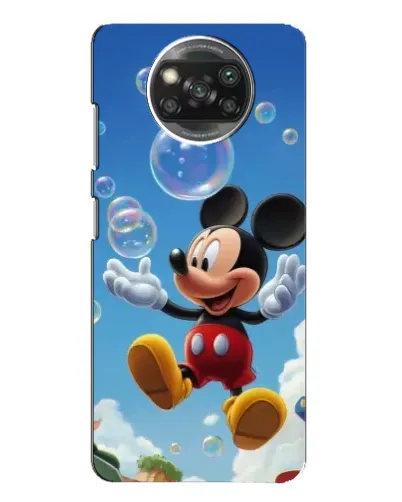 Чехол для Xiaomi POCO X3 с картинкой «Mickey и мыльные пузыри» Чехол для Xiaomi POCO X3 с картинкой «Mickey и мыльные пузыри»