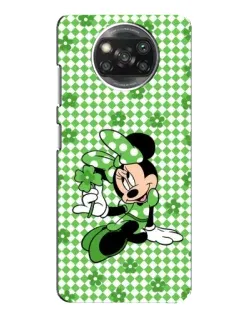 Чехол для Xiaomi POCO X3 с картинкой «Mickey в клетку»