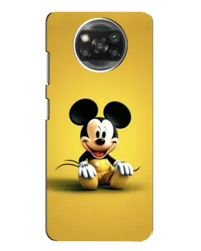 Чехол для Xiaomi POCO X3 с картинкой «Микки на желтом» Чехол для Xiaomi POCO X3 с картинкой «Микки на желтом»