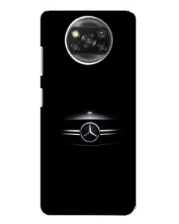Чохол для Xiaomi POCO X3 з картинкою «Mercedes — абстрактні лінії»