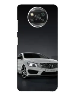 Чохол для Xiaomi POCO X3 з картинкою «Mercedes AMG GT Silver»