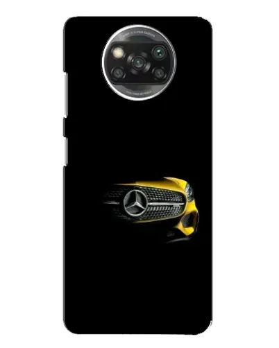 Чехол для Xiaomi POCO X3 с картинкой «Mercedes — ретро стиль»