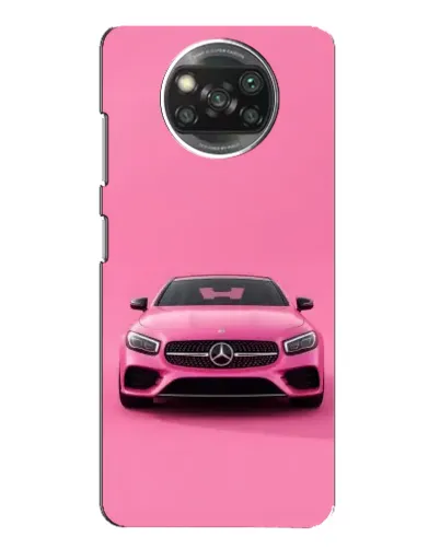 Чехол для Xiaomi POCO X3 с картинкой «Розовый Mercedes AMG» Чехол для Xiaomi POCO X3 с картинкой «Розовый Mercedes AMG»