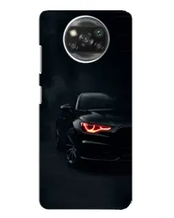 Чехол для Xiaomi POCO X3 с картинкой «Audi — хищный взгляд»