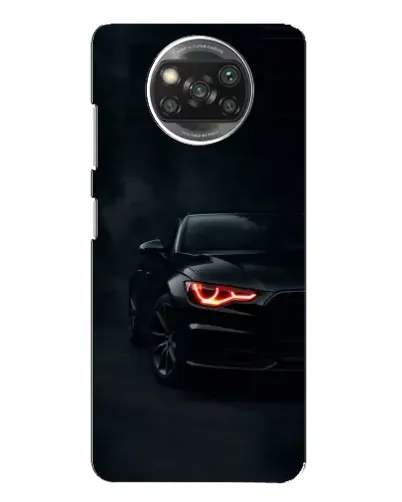 Чехол для Xiaomi POCO X3 с картинкой «Audi — хищный взгляд»