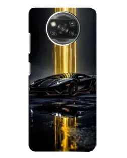 Чохол для Xiaomi POCO X3 з картинкою «Нічний Lamborghini драйв»