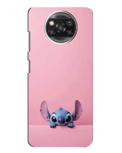 Чехол для Xiaomi POCO X3 с картинкой «Stitch выглядывает» Чехол для Xiaomi POCO X3 с картинкой «Stitch выглядывает»
