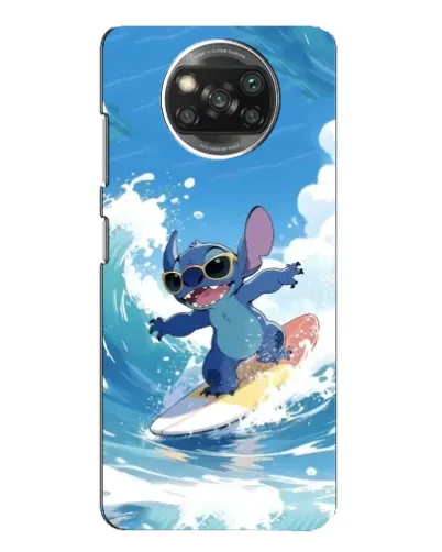 Чехол для Xiaomi POCO X3 с картинкой «Стич на волне» Чехол для Xiaomi POCO X3 с картинкой «Стич на волне»