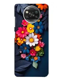 Чохол для Xiaomi POCO X3 з картинкою «Квіткова феєрія» Чохол для Xiaomi POCO X3 з картинкою «Квіткова феєрія»
