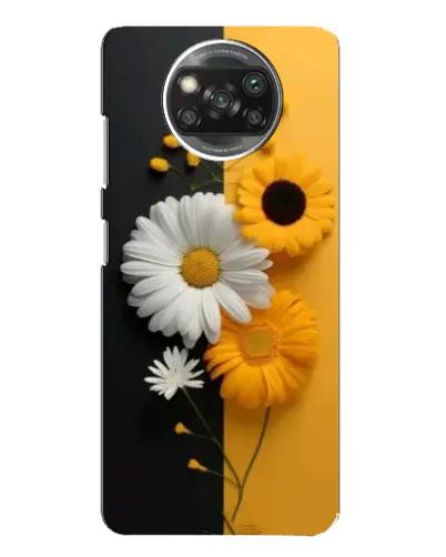 Чехол для Xiaomi POCO X3 с картинкой «Подсолнух и ромашка» Чехол для Xiaomi POCO X3 с картинкой «Подсолнух и ромашка»