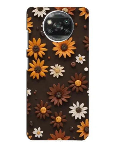 Чехол для Xiaomi POCO X3 с картинкой «Узор из маленьких подсолнухов» Чехол для Xiaomi POCO X3 с картинкой «Узор из маленьких подсолнухов»