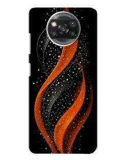 Чохол для Xiaomi POCO X3 з картинкою «Вогняна зоряна хвиля»