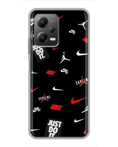 Чехол для Xiaomi POCO X5 (5G) с картинкой «Nike Mix Pattern» Чехол для Xiaomi POCO X5 (5G) с картинкой «Nike Mix Pattern»