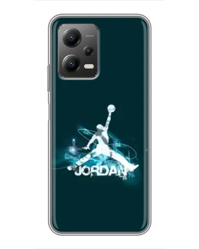 Чехол для Xiaomi POCO X5 (5G) с картинкой «Jordan Blue Fire» Чехол для Xiaomi POCO X5 (5G) с картинкой «Jordan Blue Fire»