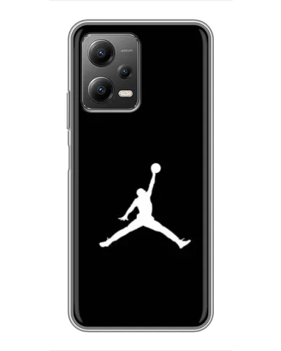 Чехол для Xiaomi POCO X5 (5G) с картинкой «Jordan Silhouette» Чехол для Xiaomi POCO X5 (5G) с картинкой «Jordan Silhouette»