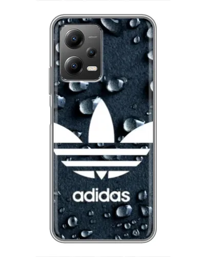 Чехол для Xiaomi POCO X5 (5G) с картинкой «Adidas Trefoil Blue» Чехол для Xiaomi POCO X5 (5G) с картинкой «Adidas Trefoil Blue»