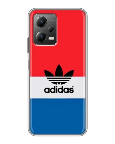 Чехол для Xiaomi POCO X5 (5G) с картинкой «Ретро блоки Adidas» Чехол для Xiaomi POCO X5 (5G) с картинкой «Ретро блоки Adidas»