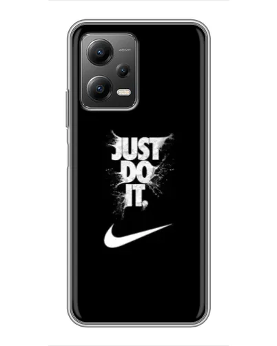 Чехол для Xiaomi POCO X5 (5G) с картинкой «Текстовый принт Nike» Чехол для Xiaomi POCO X5 (5G) с картинкой «Текстовый принт Nike»