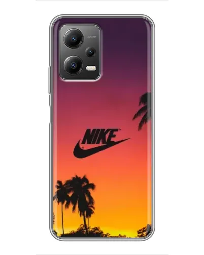 Чехол для Xiaomi POCO X5 (5G) с картинкой «Nike на закате солнца» Чехол для Xiaomi POCO X5 (5G) с картинкой «Nike на закате солнца»