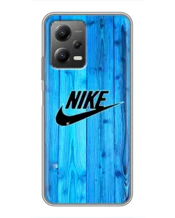Чехол для Xiaomi POCO X5 (5G) с картинкой «Голубое дерево Nike»