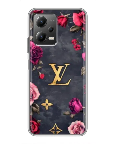 Чехол для Xiaomi POCO X5 (5G) с картинкой «Цветочный Louis Vuitton» Чехол для Xiaomi POCO X5 (5G) с картинкой «Цветочный Louis Vuitton»