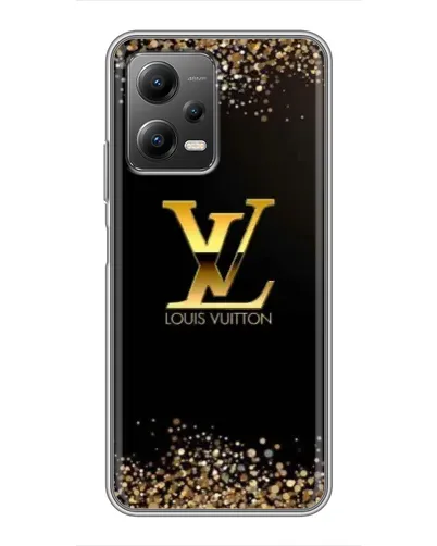 Чехол для Xiaomi POCO X5 (5G) с картинкой «LV — золотые искры» Чехол для Xiaomi POCO X5 (5G) с картинкой «LV — золотые искры»