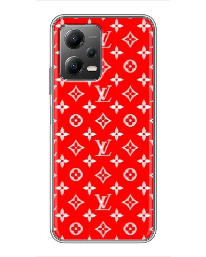 Чехол для Xiaomi POCO X5 (5G) с картинкой «Яркий паттерн LV» Чехол для Xiaomi POCO X5 (5G) с картинкой «Яркий паттерн LV»