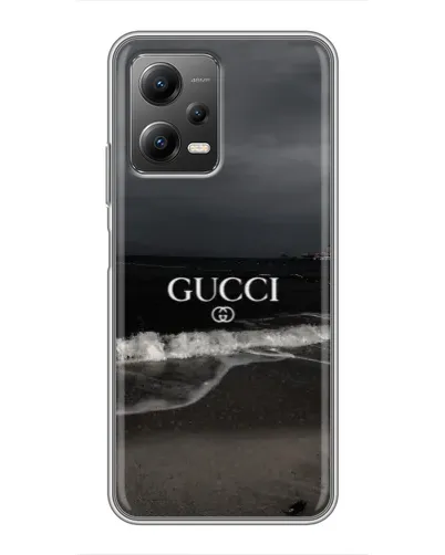 Чехол для Xiaomi POCO X5 (5G) с картинкой «Gucci — морской прибой»